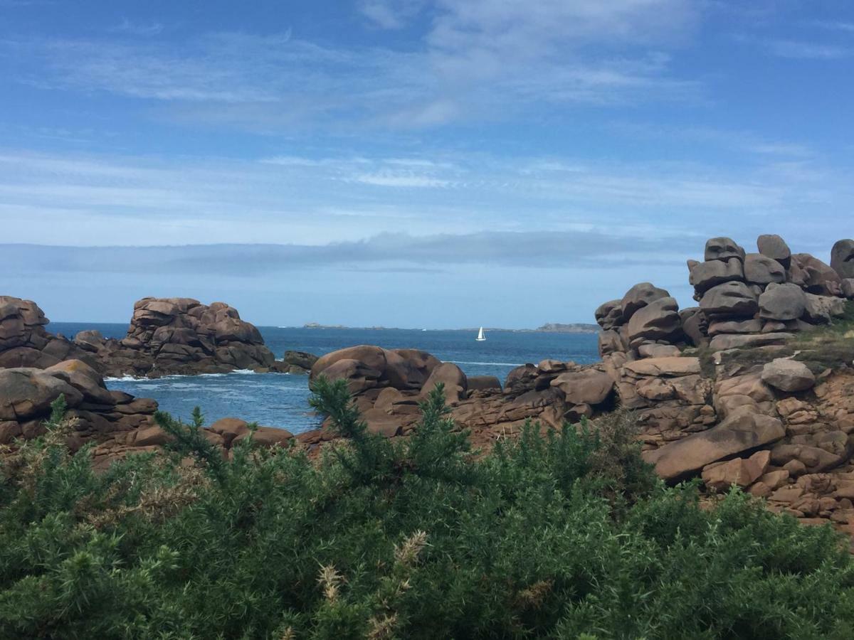 Appartement Côte de Granit Rose à Perros-Guirec Extérieur photo