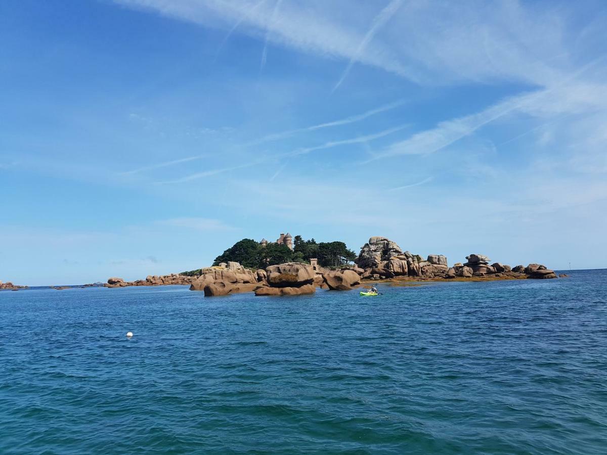 Appartement Côte de Granit Rose à Perros-Guirec Extérieur photo